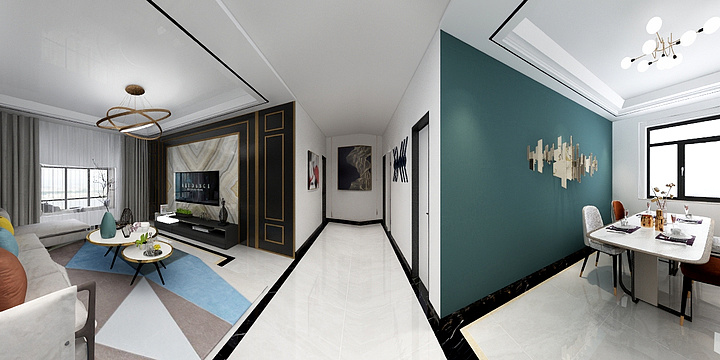 135****8875sWye-140平图-装修设计方案