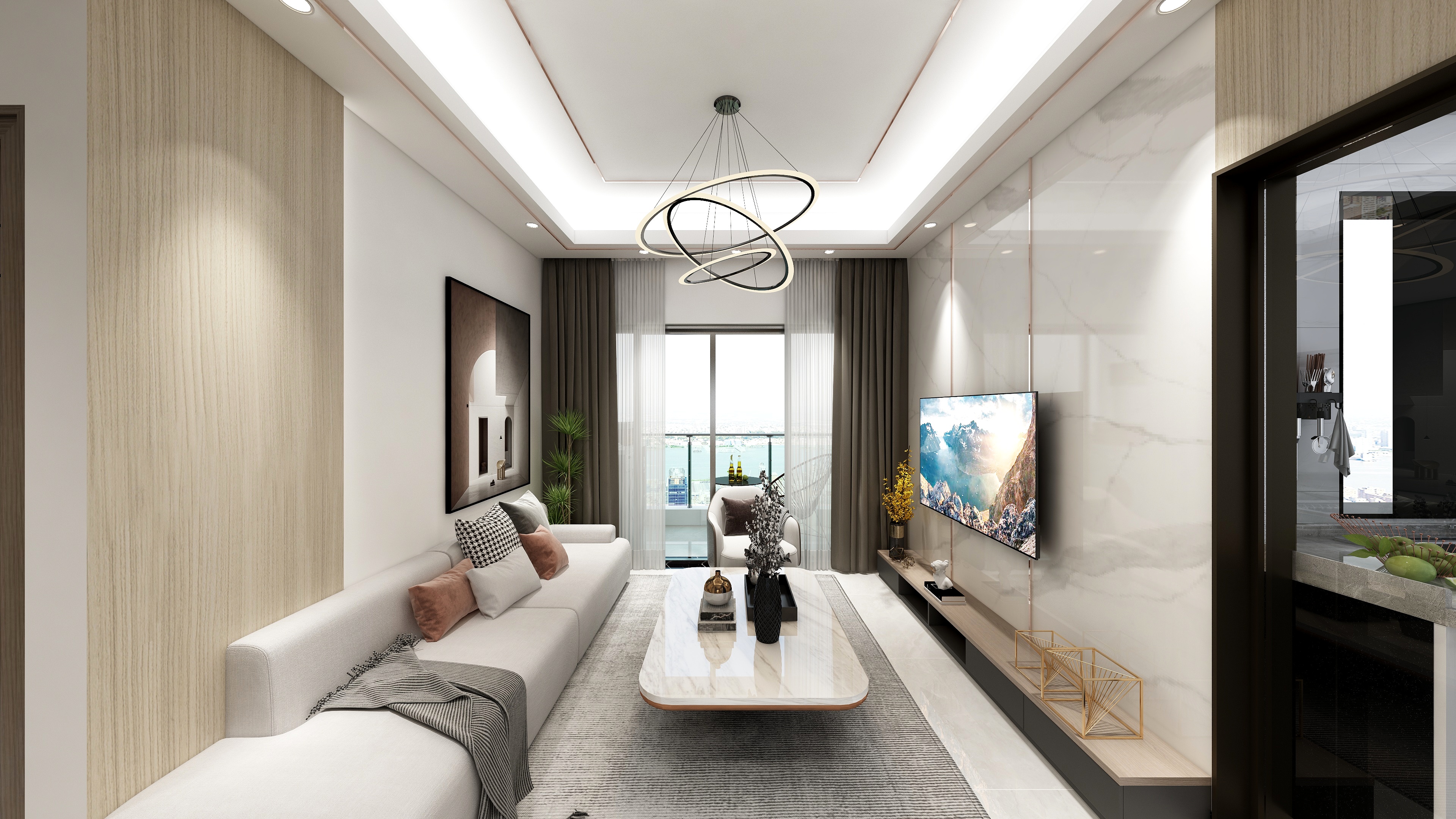 力高主账号-80m²B-现代-装修设计方案