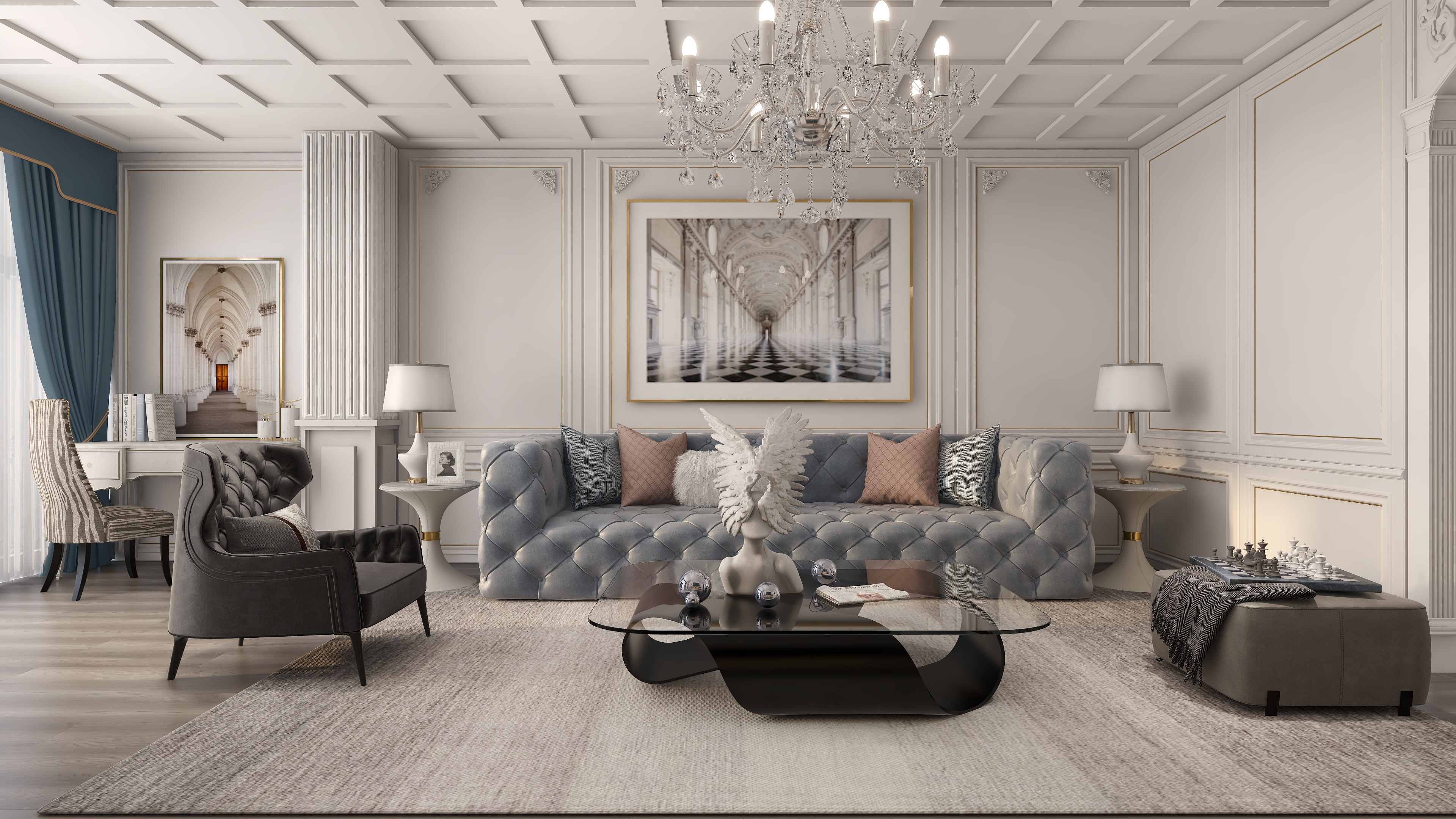 引晴-简欧风格-引晴装修效果图