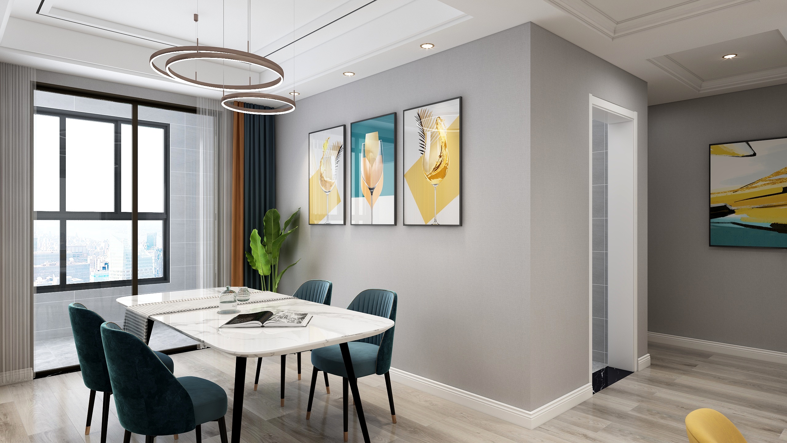 极美家装饰科凡高定-最终，澜岸1-2-1203-美吉欧，132-副本-装修设计方案