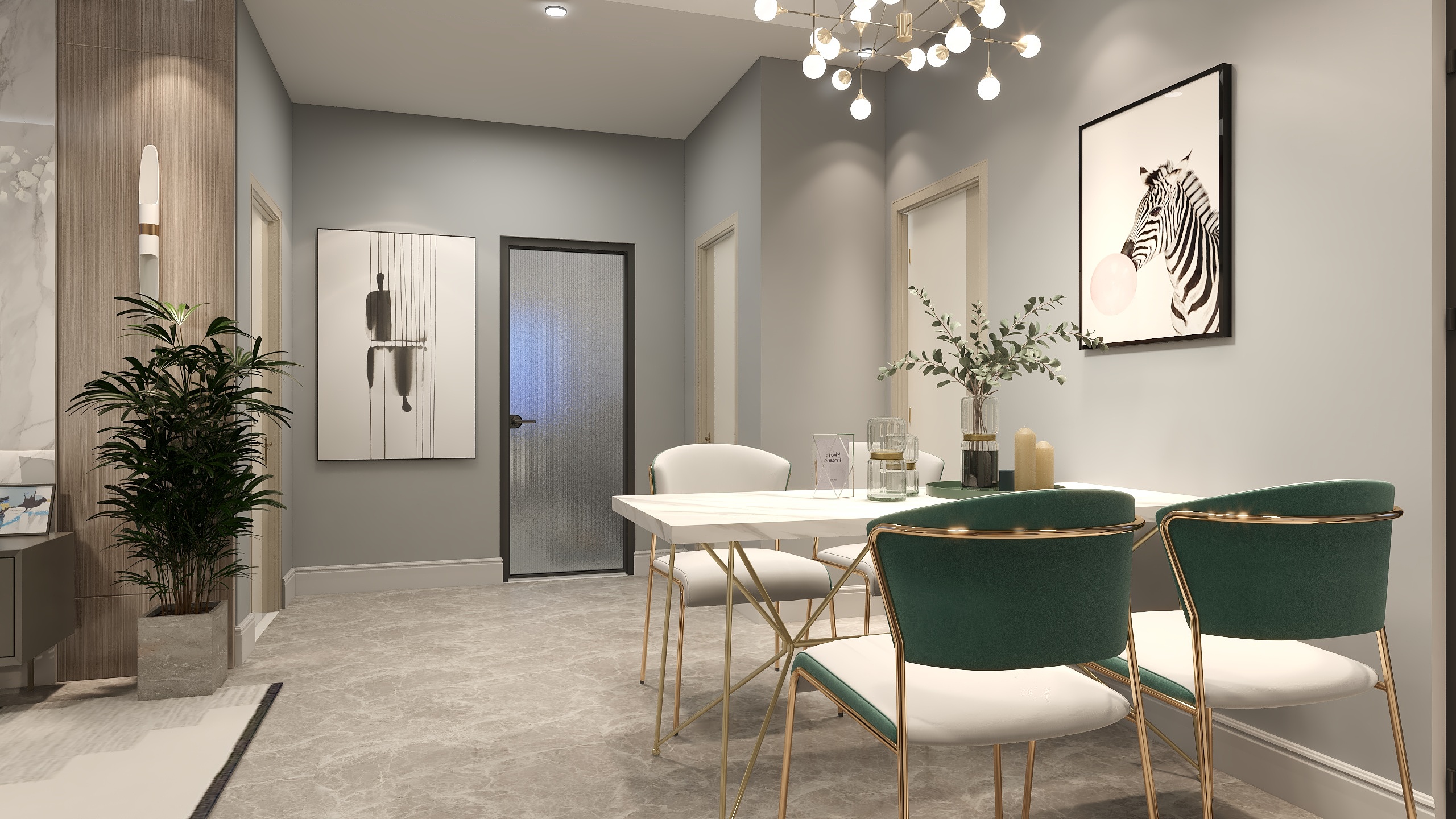 Sandy_F-旭辉城89平-装修设计方案