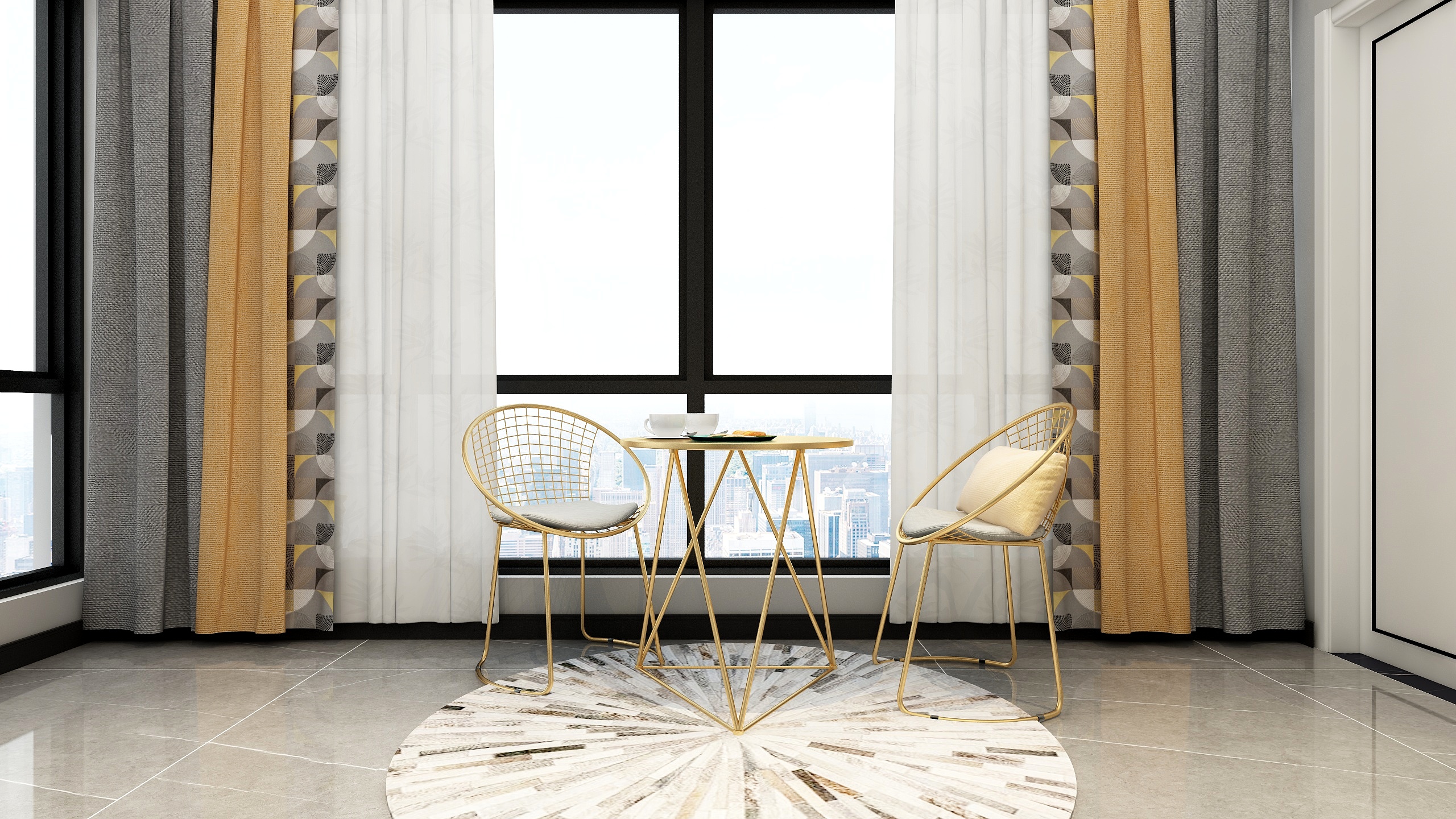 成爽-四川岳池御府4-9-2宋先生（现代简约）装修效果图