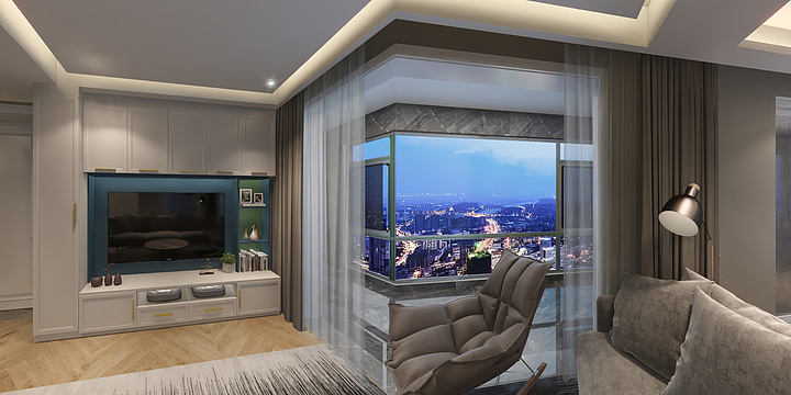 邓凡雨XUFh-两江国际D2北欧风格客户-装修设计方案