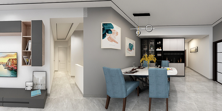 A恒业装饰133-幸福嘉园1-装修设计方案