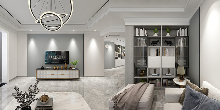 管辉-名流花园~刘姐~现代-装修设计方案