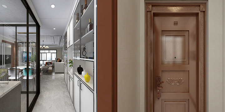 竹木纤维设计小曾-昌泰新华园-装修设计方案