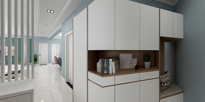 万家美装饰有限公司-景观360-4-1-1604室-装修设计方案