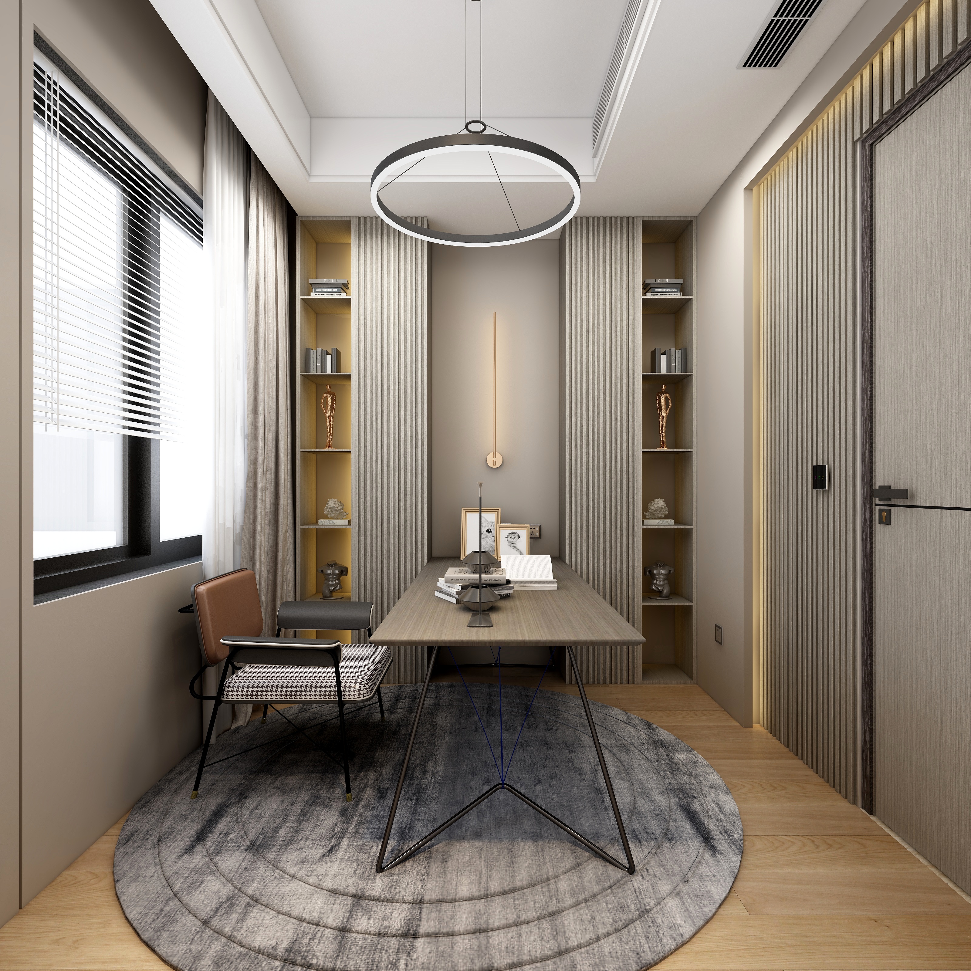 Ellen空间设计-《纯·幸》装修效果图