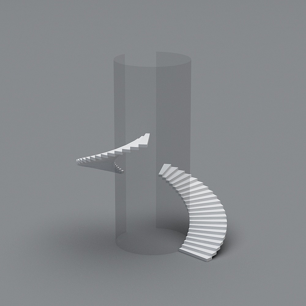 楼梯3D模型