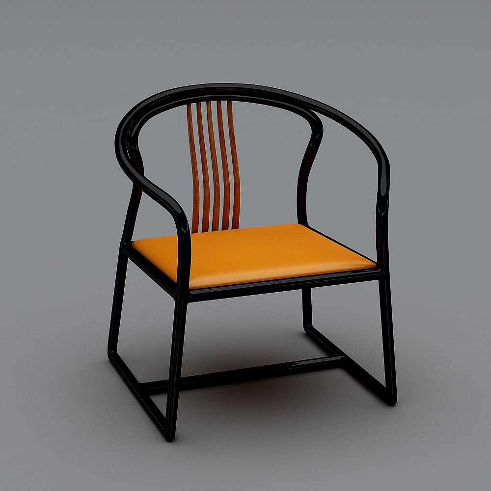 KT-XXY-005休闲椅3D模型