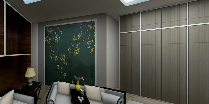 醉美夕阳红-带门柜子制作-装修设计方案