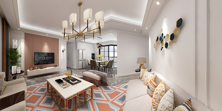 DesignmiddotYangfan-三迪枫丹-装修设计方案