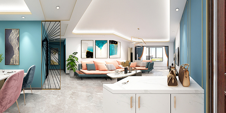 X186****6565-和谐家园肖美女雅居-装修设计方案