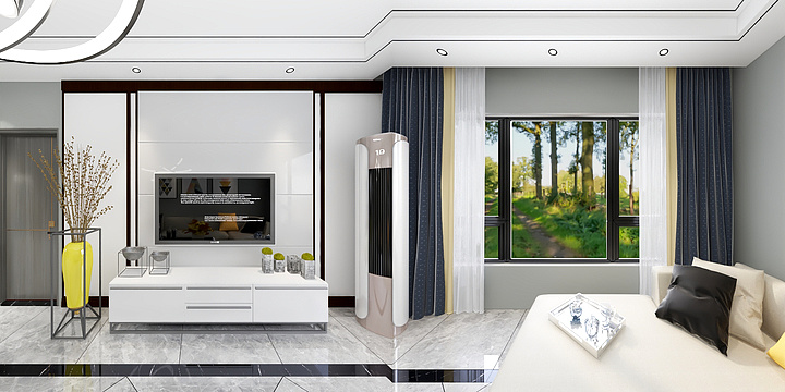 胡二龙-吉木萨尔上海城市花园6-1-501-装修设计方案