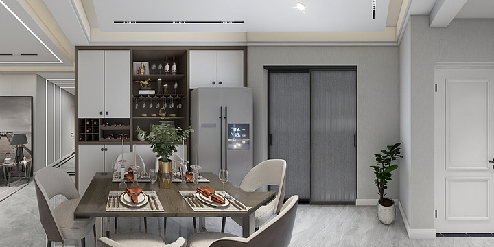 王君13201743352-龙记观园-东户-125-装修设计方案