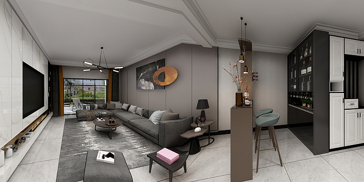 M丽18574249966-香榭华庭56-2-601-装修设计方案