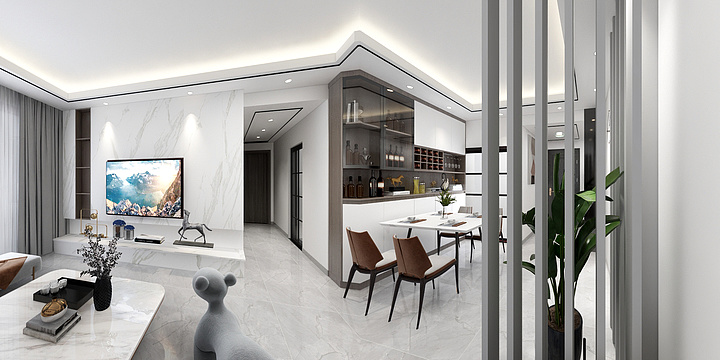 XUEAILI-九龙台82平-装修设计方案