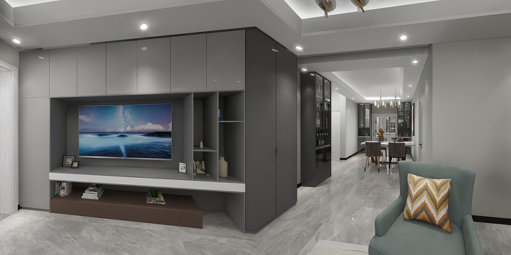 家空间设计K-环镇北路699弄402-装修设计方案