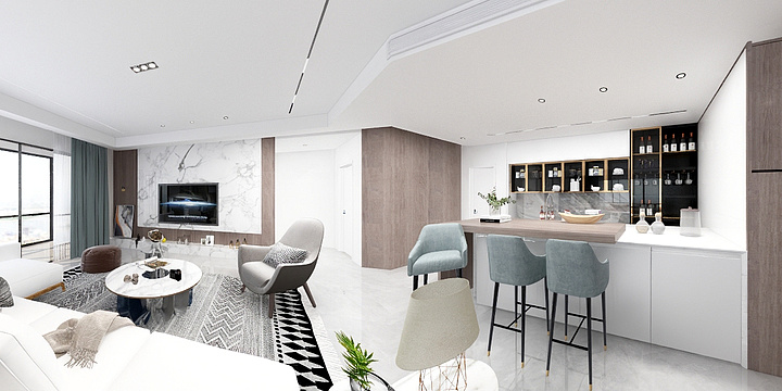 SC首席设计师-香港置地・壹号半岛-装修设计方案