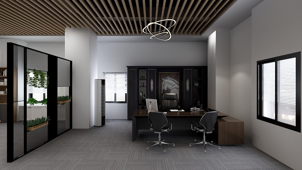 王传钰-1200办公室-装修设计方案