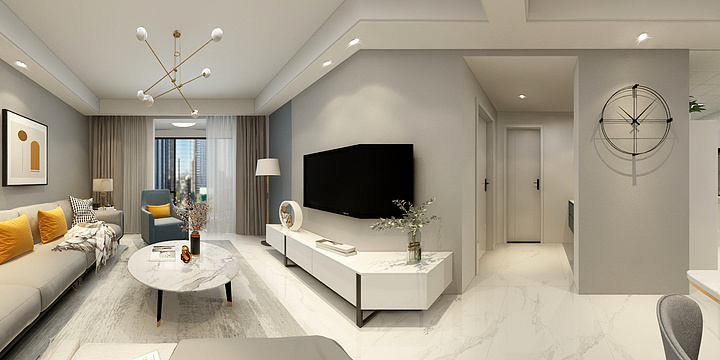 风铃陌-长城逸府60号902-装修设计方案