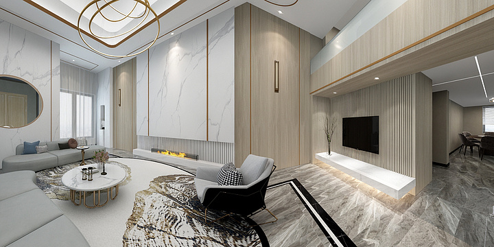 设计野马-五家渠自建第二稿-装修设计方案