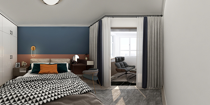 王大可Lee-新洲嘉苑D-9-1304室-108-装修设计方案