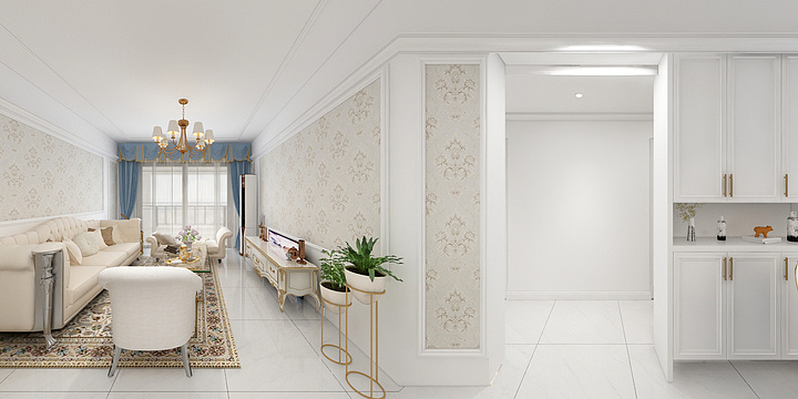 蓝汇装饰-效果图-装修设计方案