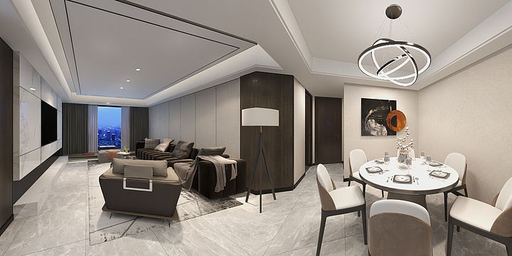 阿兹海默郑-首开中庚·香开连天1、9户型-装修设计方案