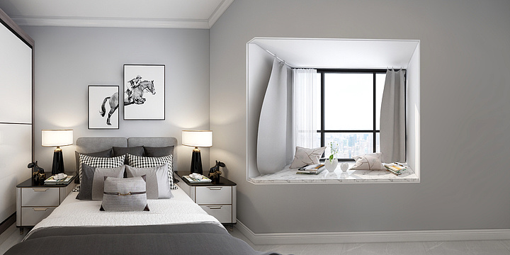 那蓝真天-金川23#1单元12楼东户-装修设计方案