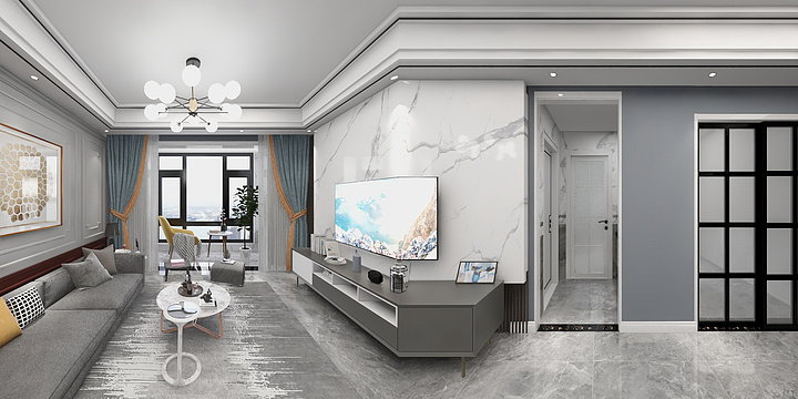 yasuojiehaole-御水帝景城2-3-1802-装修设计方案