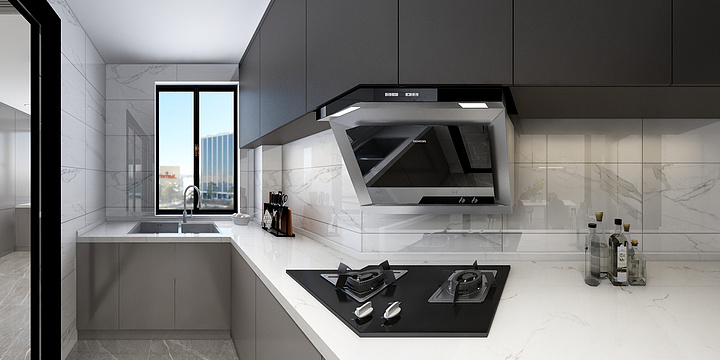 Alone-设计-H-大名城70-1001-装修设计方案