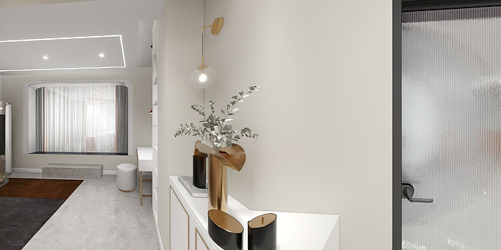 记得爱我-岳姐美容院-装修设计方案