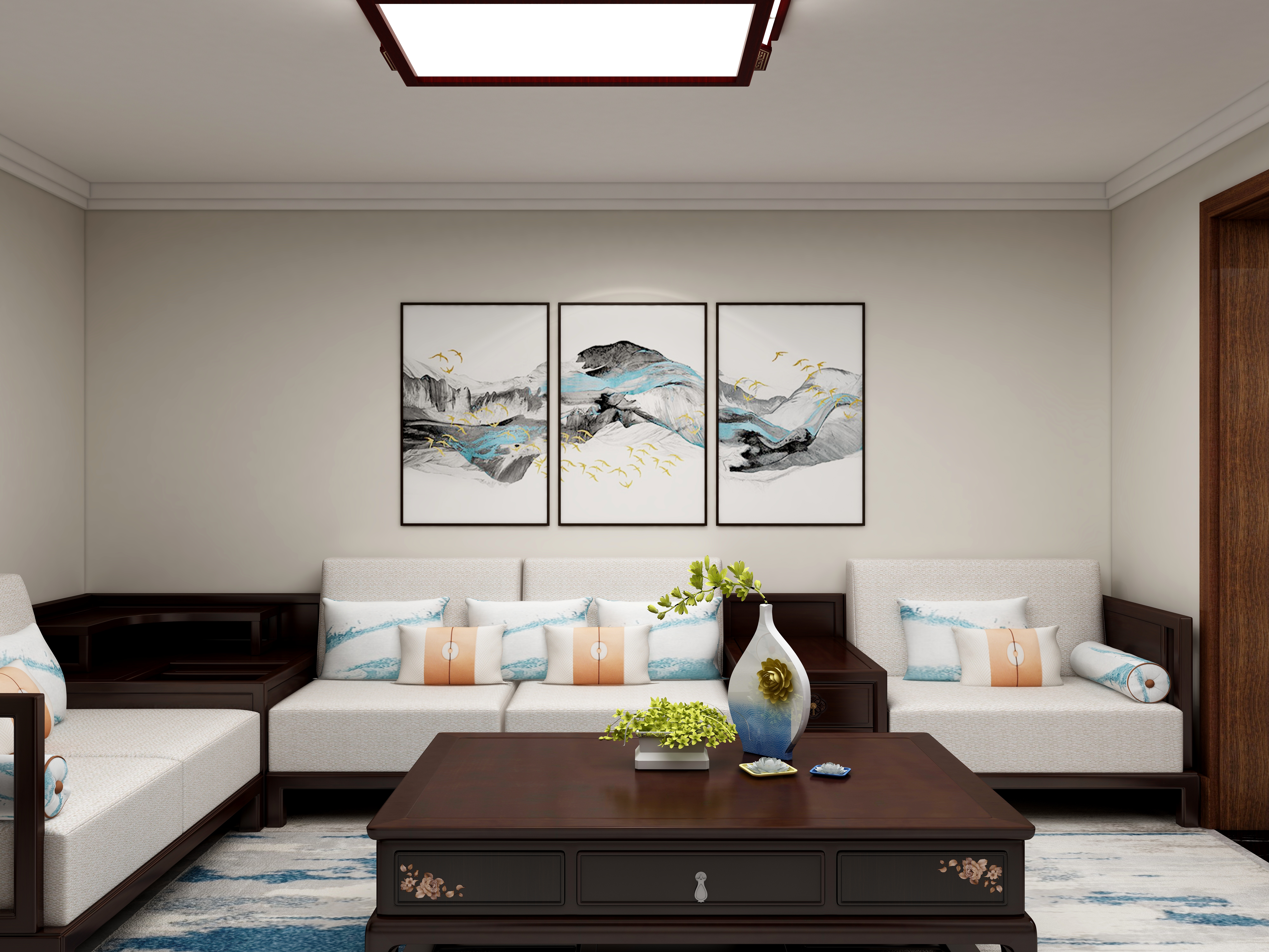 孟齐-北三村楼简约中装修效果图