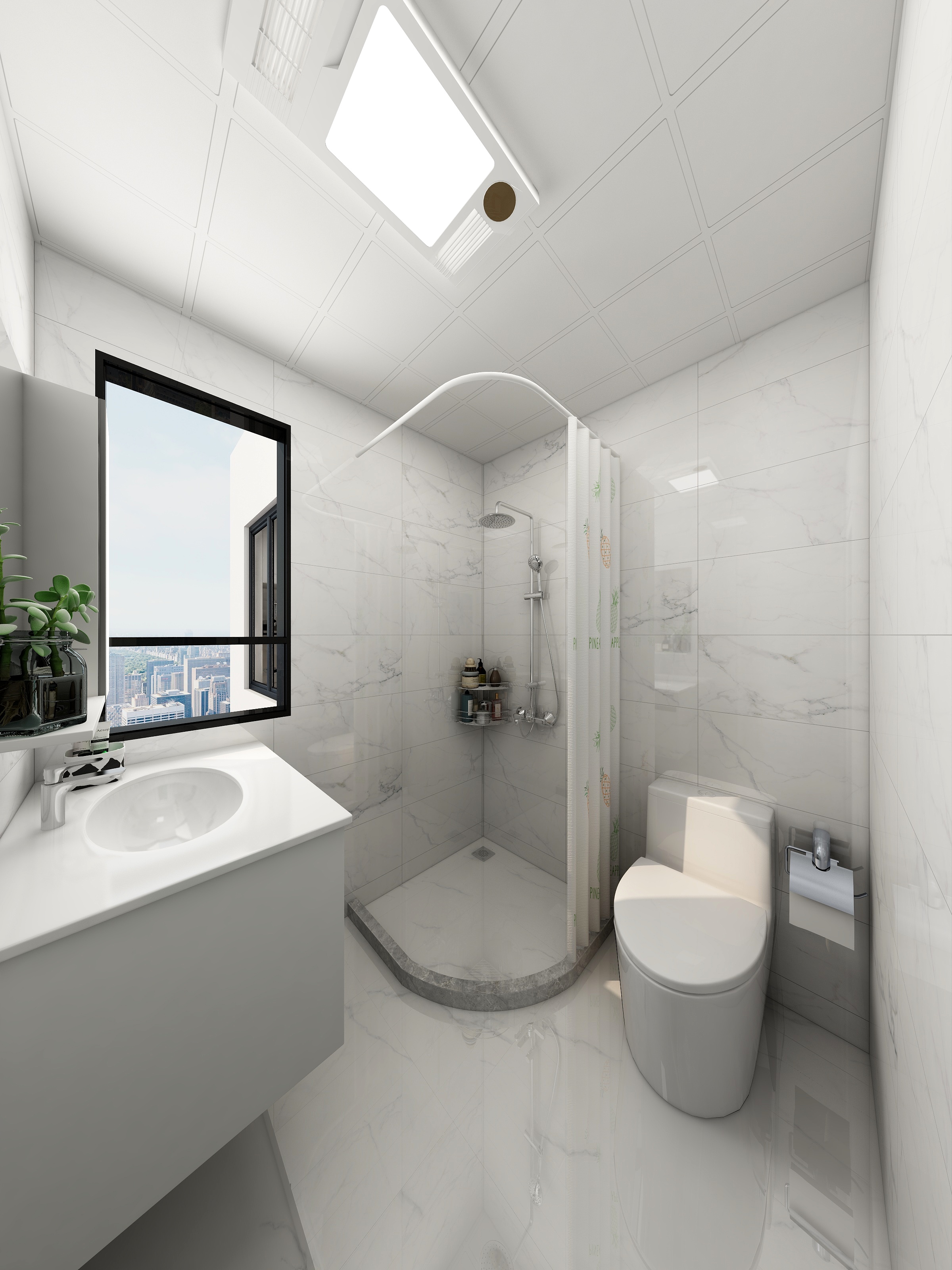 陈剑MrChen-福田--中洲滨海华府一期-装修设计方案