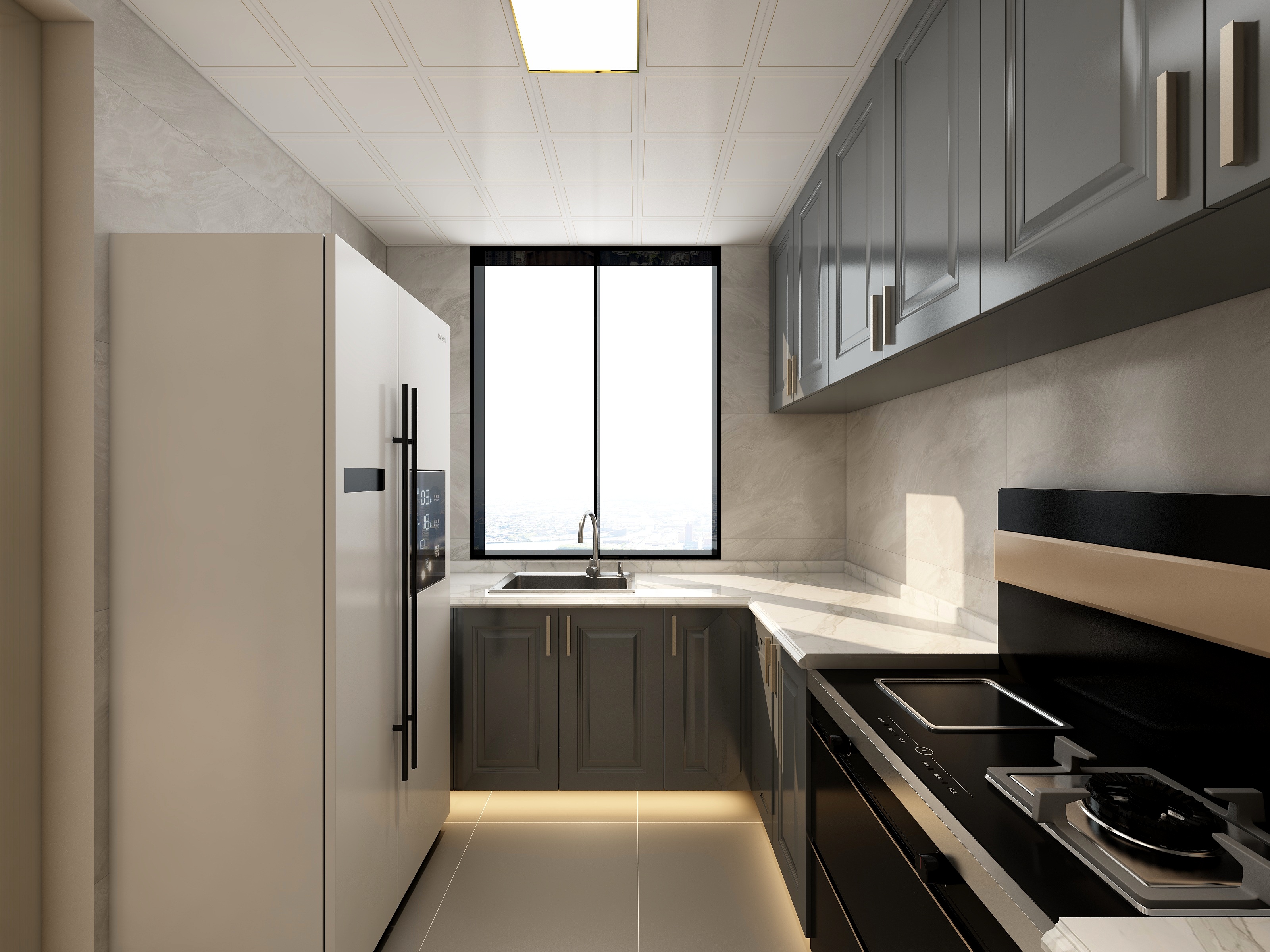 定北北-轻奢新中式装修效果图