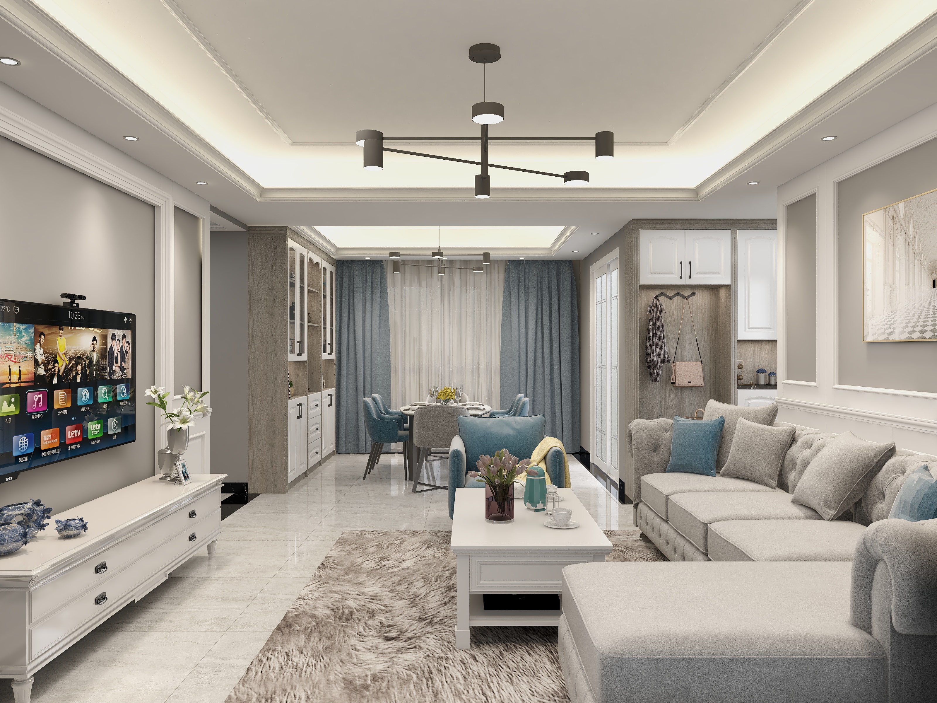 捌零後的設計-鼎湖碧桂园-蓝庭装修效果图