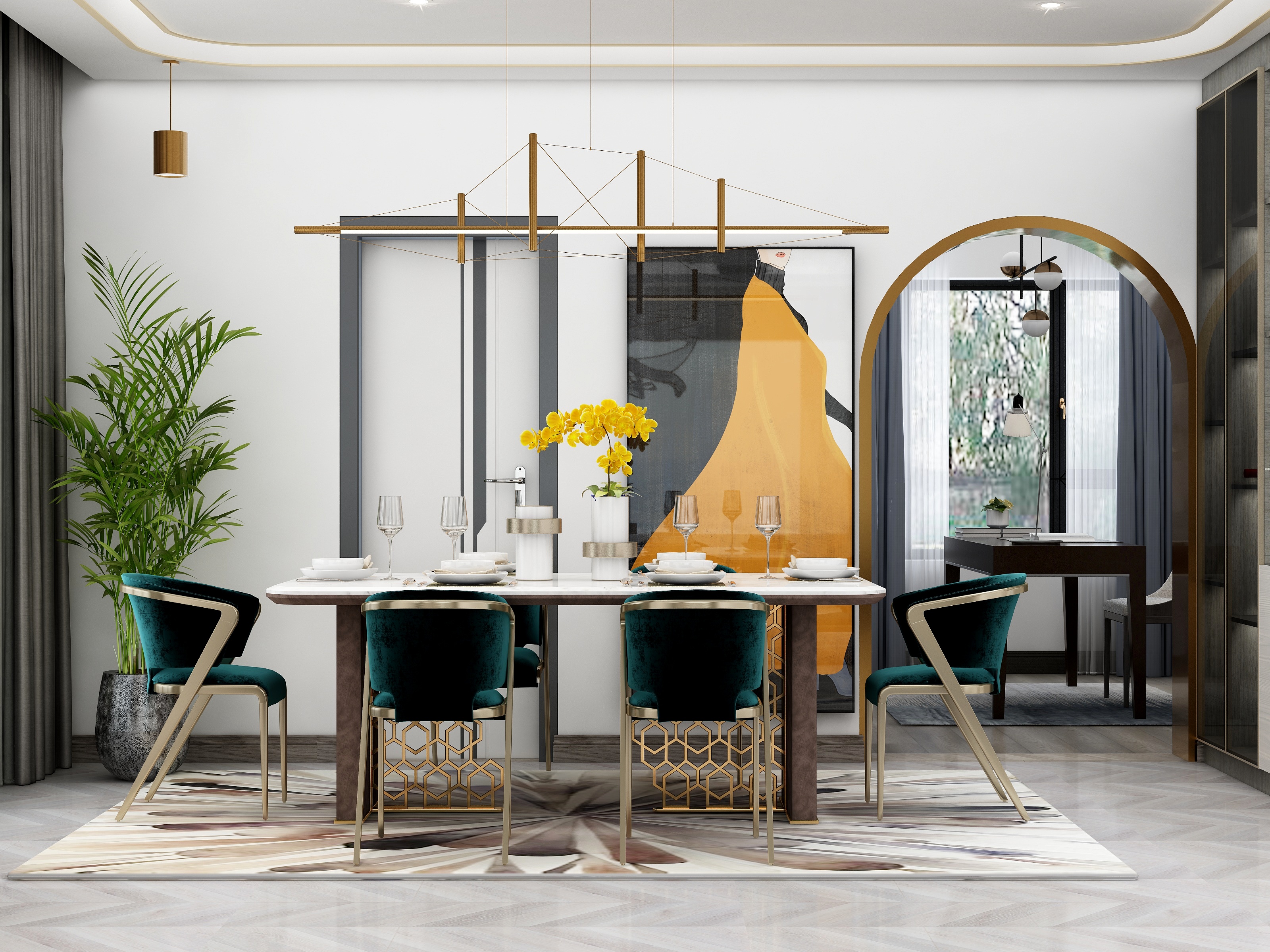 w英子yingzi设计-现代轻奢风格-装修设计方案