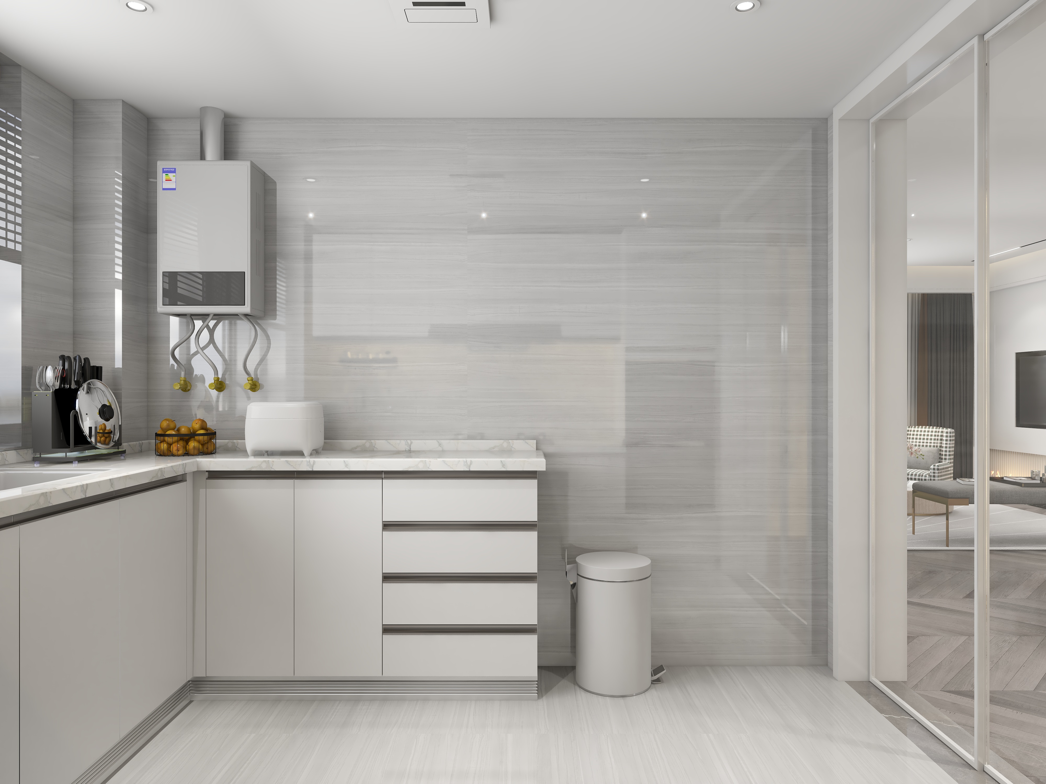 至简名设一钱春-【所念皆星河】140平北欧风三居室装修效果图