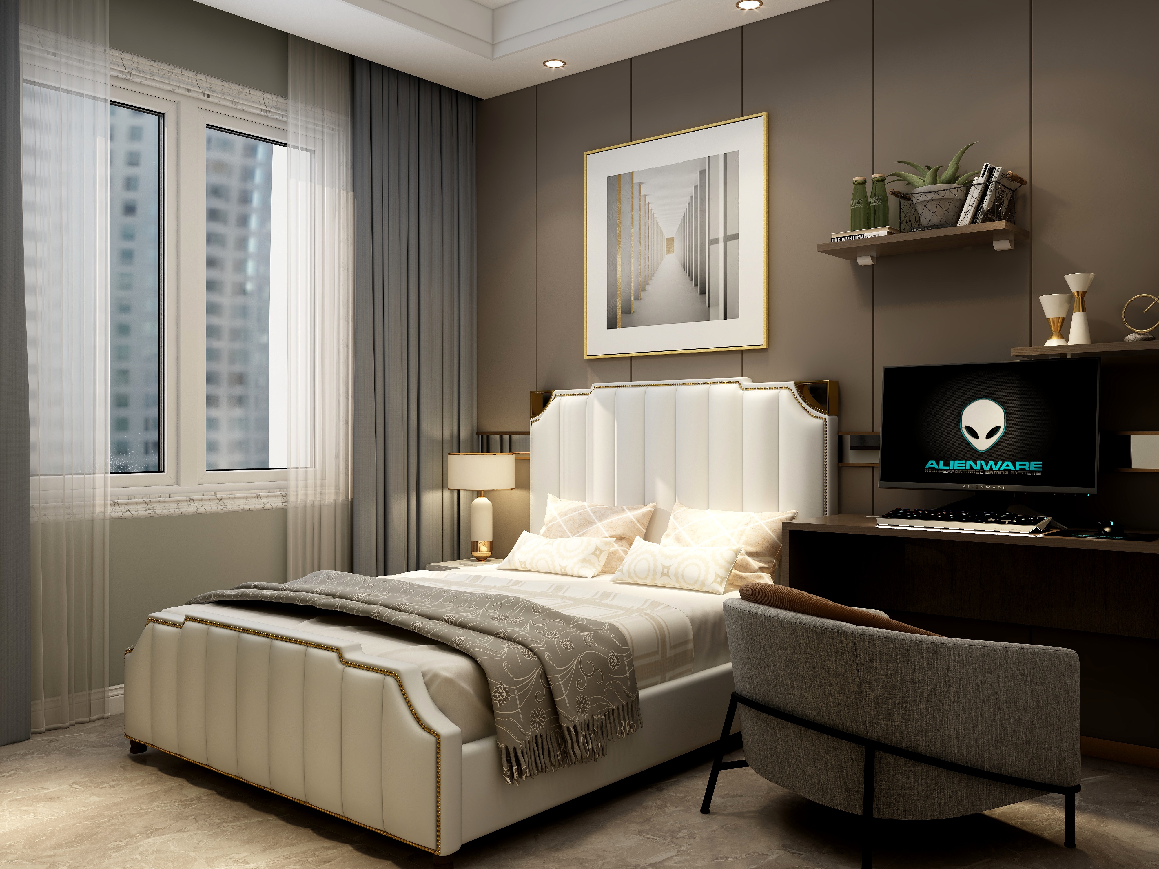 庄育霖-轻奢-苏州朗诗南门绿郡装修效果图