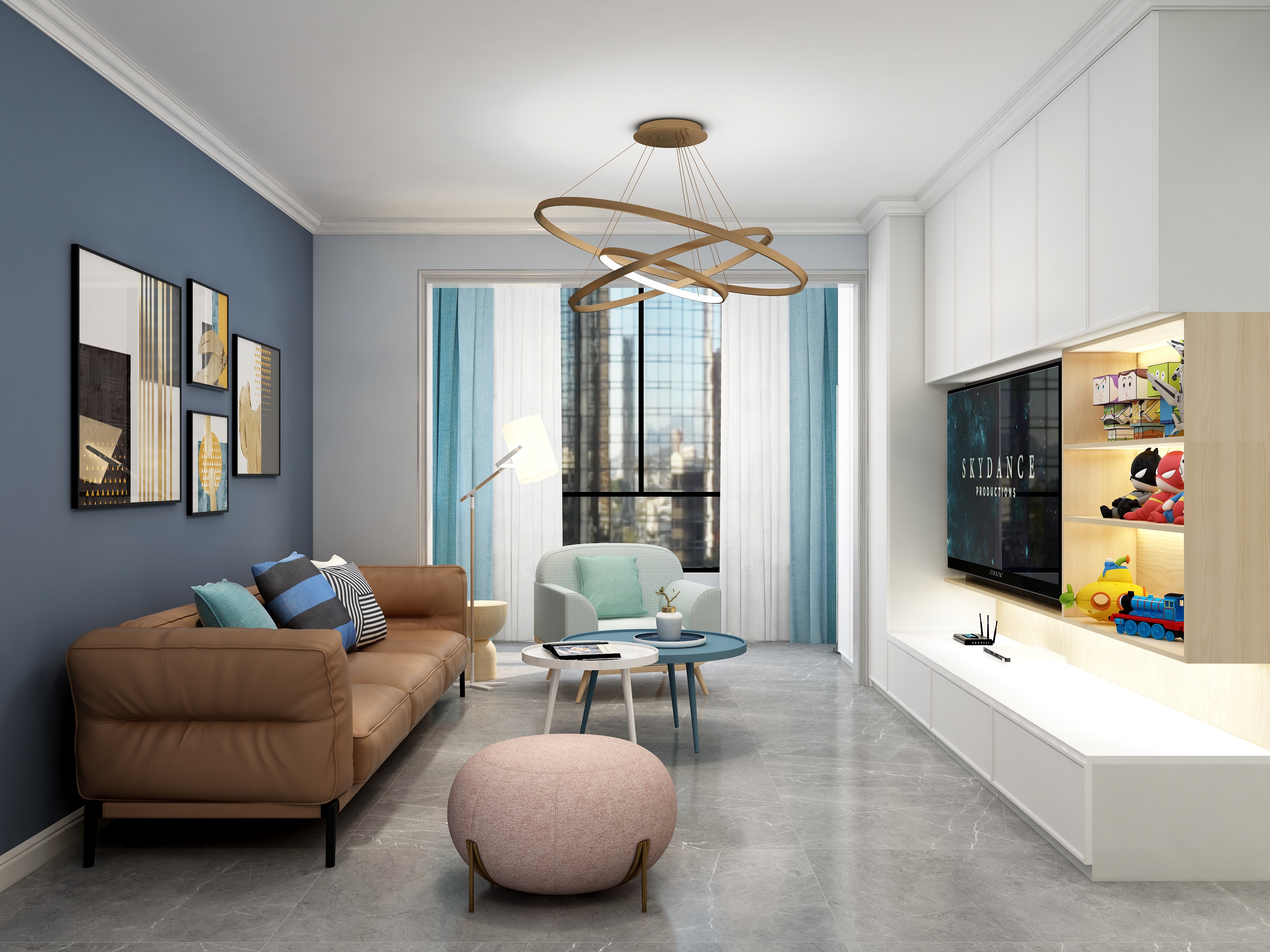 庄育霖-北欧-贺州富川碧桂园装修效果图