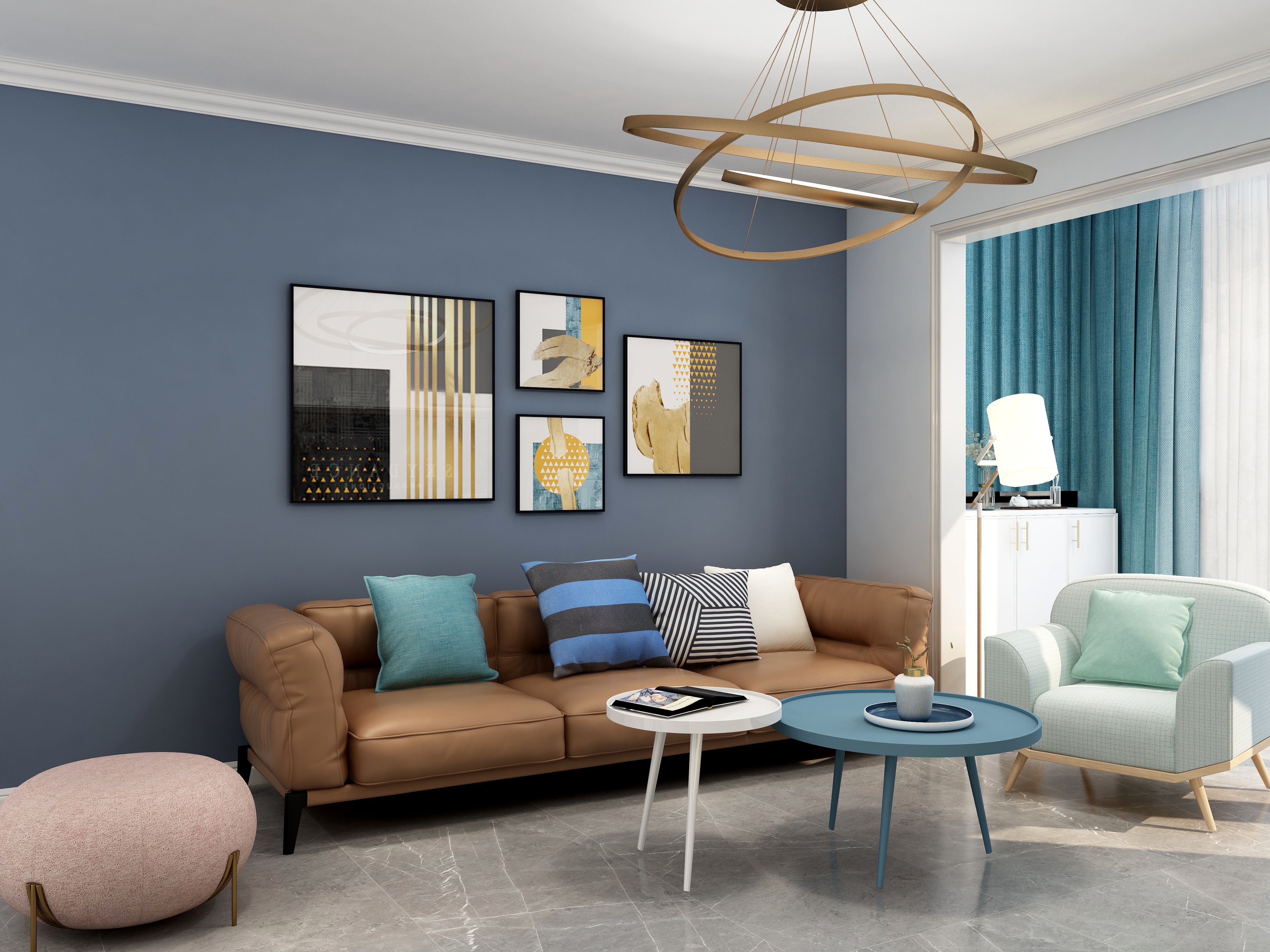 庄育霖-北欧-贺州富川碧桂园装修效果图