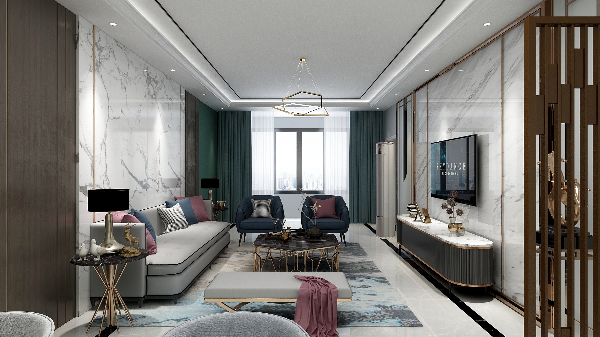 叁次方设计工作室-幸福里-装修设计方案