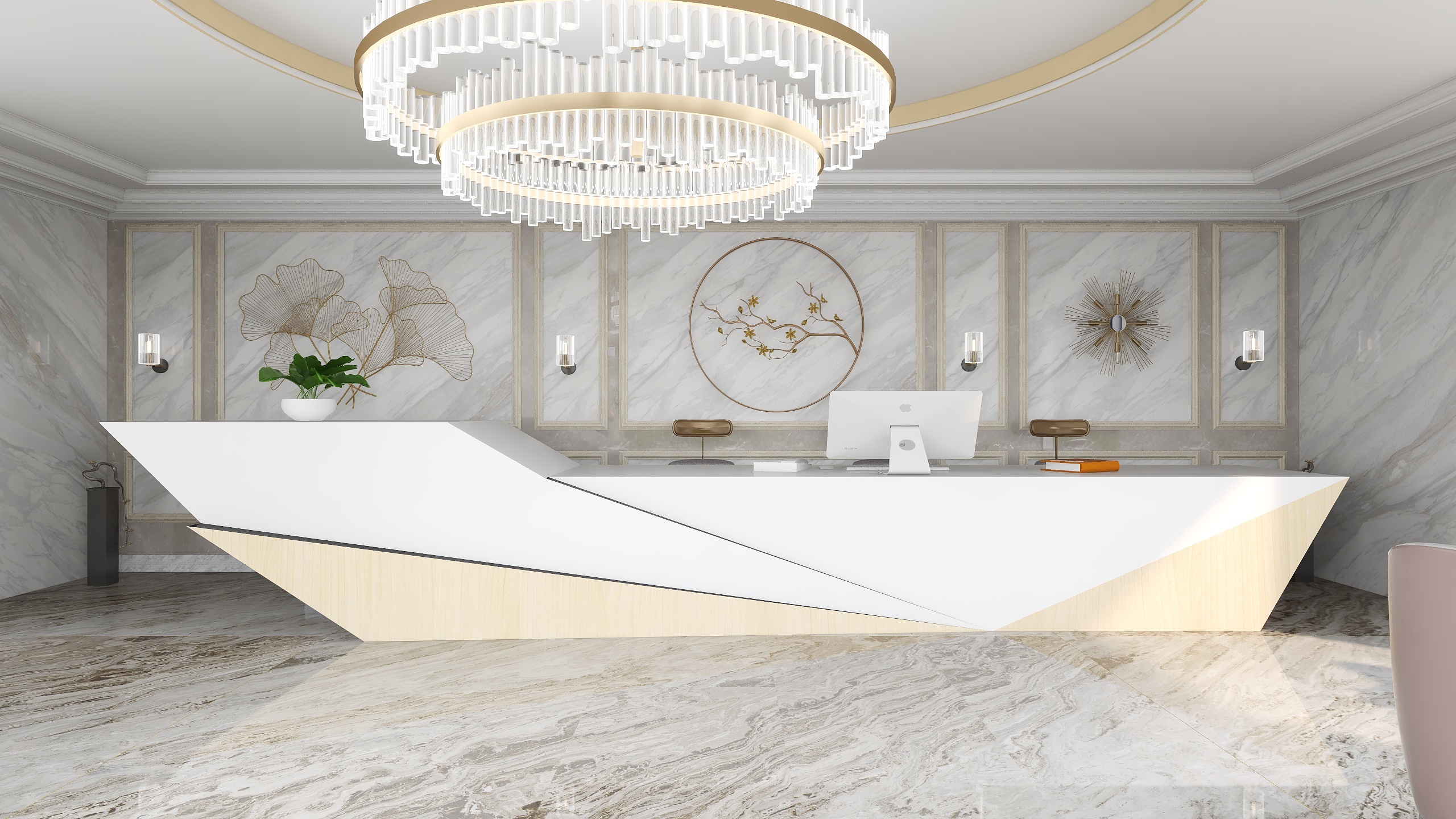 M20DESIGN-酒店大厅-装修设计方案