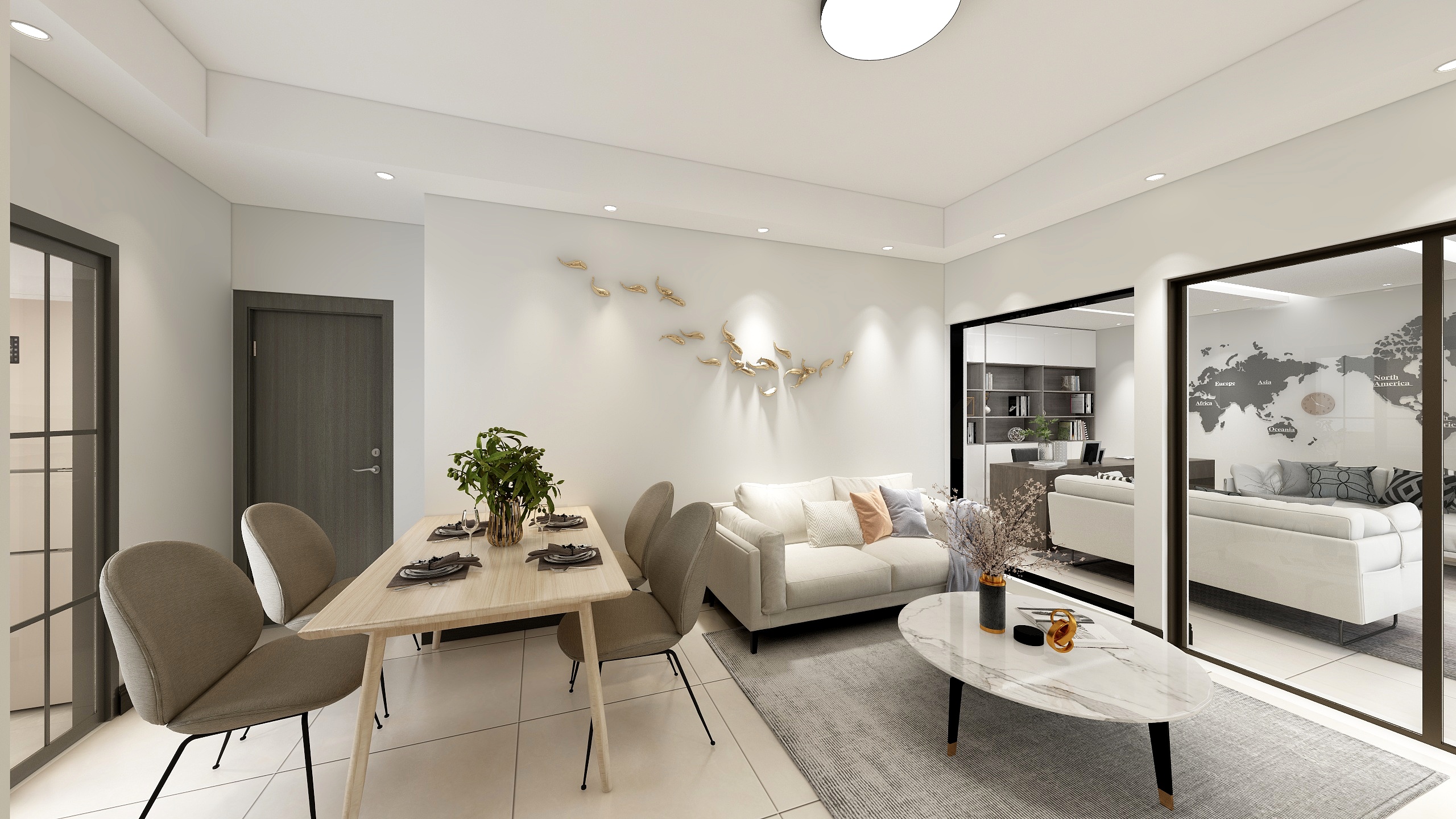 雷礼状-海怡花园-现代简约-装修设计方案