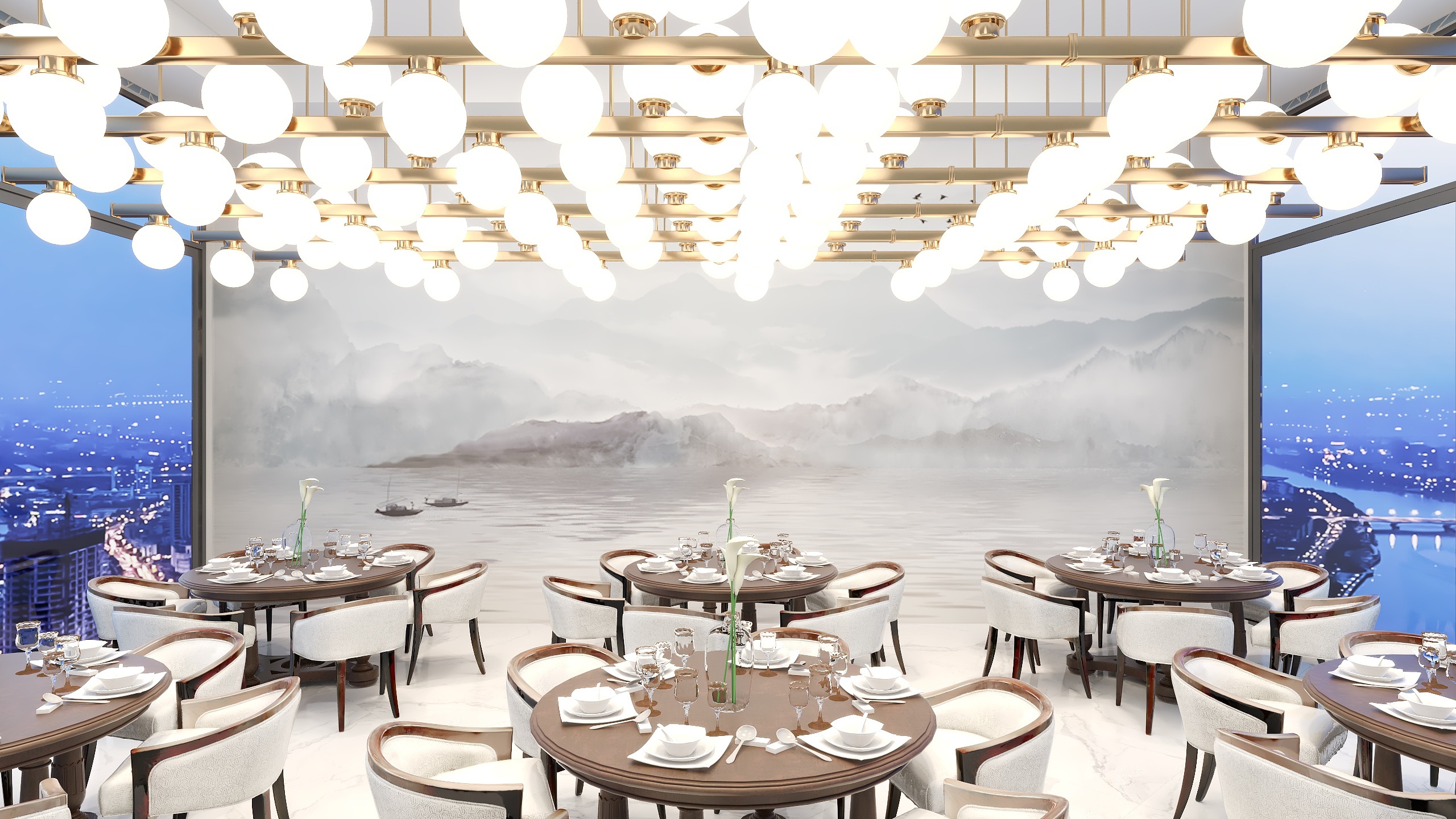 M20DESIGN-酒店餐厅-装修设计方案