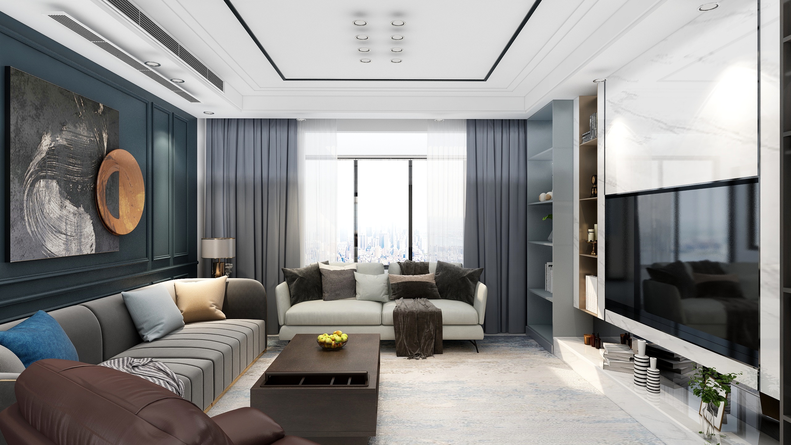 爱小涵家居-城南壹号-装修设计方案