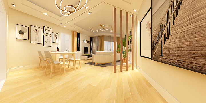 圣象地板王梦炫-盛世华章自搭效果-装修设计方案
