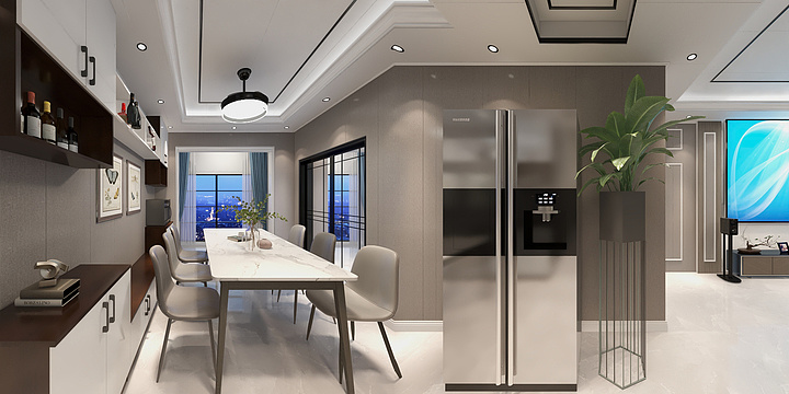 中实装饰-尚城华府8栋二楼-装修设计方案