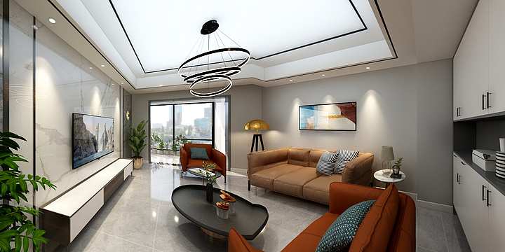 云阳ldc-御兰苑14-1103室林总雅居-装修设计方案